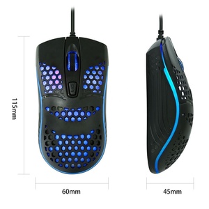 Mouse con cavo cavo luce posteriore a LED Mouse ottico per giochi USB Mouse per Computer portatile/Desktop 4D PC uso casa e ufficio - Product Image 2