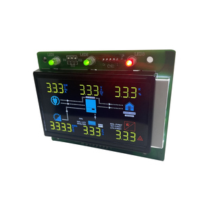 Controlador solar VA Módulo de pantalla LCD Vista completa Código roto Pantalla LCD