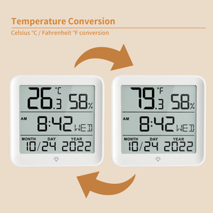 Tuya Smart WiFi Sensor de temperatura y humedad con control de aplicación WiFi Termómetro Higrómetro - Product Image 3