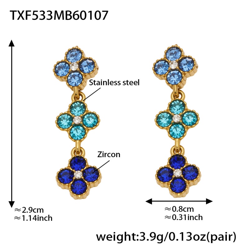 Blue-Earrings
