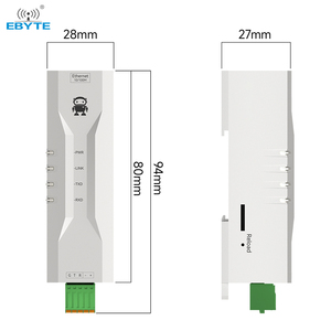 EBYTE NE2-D12 piccole dimensioni da RS232 a Ethernet RJ45 Server seriale di trasmissione trasparente di livello industriale ModBus Gateway RTU - Product Image 2