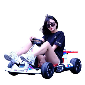 Yeni stil pil 1-60 yıl çocuk yetişkin powful elektrikli tampon uzaktan kumanda ile binilen oyuncaklar go kart  bebek yarış arabası