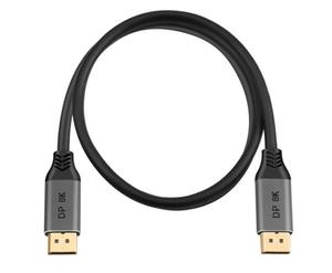 3D ชุบทอง1.8เมตรความละเอียด8K DisplayPort DP 1.4กับสายเคเบิล - Product Image 2