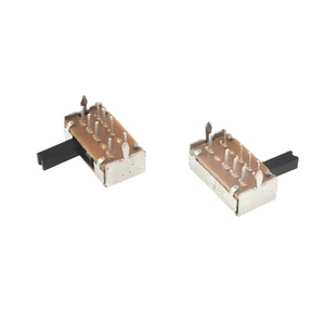 สวิตช์สไลด์ SK23D07 DP3T แนวนอนด้านข้าง8-Pin 3-Position สวิตช์สลับสไลด์ - Product Image 5
