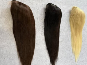 Emeda Top Quality Silk Base Medical Wig Silicone on Top and <strong>Back</strong> #613 #1b #2 Ready to Ship Virgin <strong>Human</strong> Hair - Product Image 3