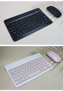 Tableta teléfono móvil 2024 Hot BT Wireless mini portátil Silent Computer Keyboard and mouse combos - Product Image 5