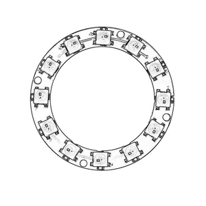 12-Bit-RGB-LED-Ring WS2812B 5050 RGB-LED-Spot Integriertes serielles Treibers teuerung modul für Ardu - Product Image 3
