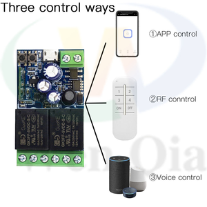 EweLink WifiスマートスイッチDC12V 24V48Vドライコンタクト2 CHリレーレシーバータイミングモジュールはAlexaGoogleで動作します - Product Image 4
