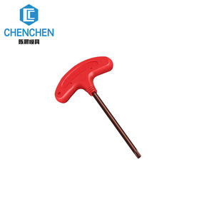 Công nghiệp cấp chenchen cờ hình Metric T6 T30 t-loại Torx Screwdriver cờ lê với t xử lý và Torx Key - Product Image 3