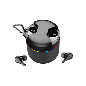 Mini subwoofer musicale colorato 2 in 1 auricolare Stereo Sound-Box Dual Pairing Bt 5.0 altoparlante TWS 2 in 1 - Product Image 1