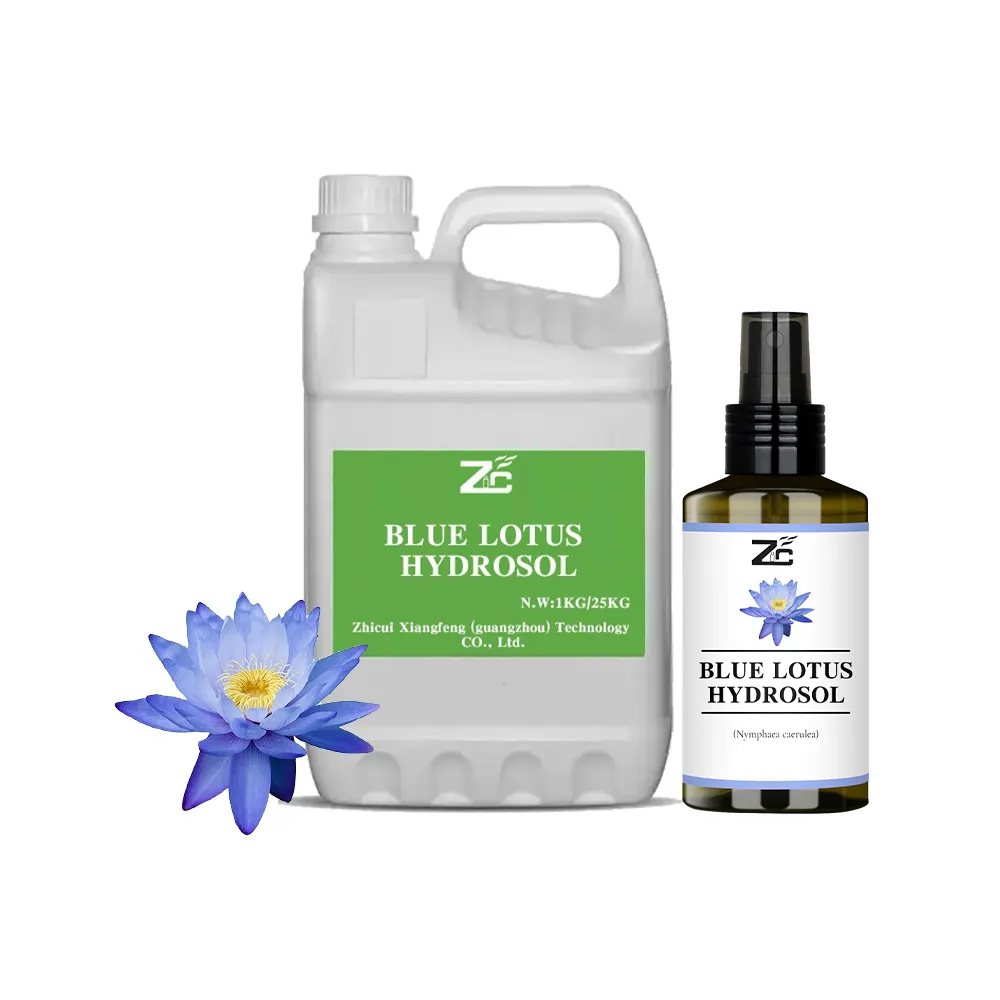 Natürlicher Pflanzen extrakt Blumen wasser Großhandel Blue Lotus Hydro sol