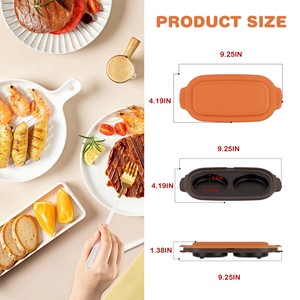 Đa Chức Năng Nấu Ăn 2-Trong-1 Lò Vi Sóng Trứng Nồi Chiên Set Với Pan Nồi Kẻ Trộm Cho Bữa Ăn Sáng Bánh Sandwich Pan Nhà Sản Xuất Và Trứng - Product Image 3