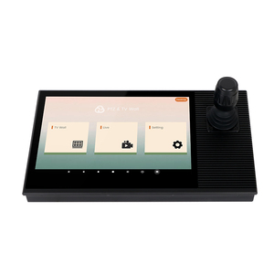 Monitor de control remoto de cámara PTZ, decodificador de audio y vídeo, teclado táctil basado en Android con Joystick - Product Image 2