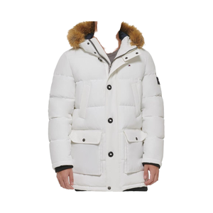 Xianhong पुरुषों के आर्कटिक कपड़े हेवीवेट प्रदर्शन पार्का शीतकालीन पार्का शीतकालीन पार्का शीतकालीन कोट पुरुषों के लिए - Product Image 1