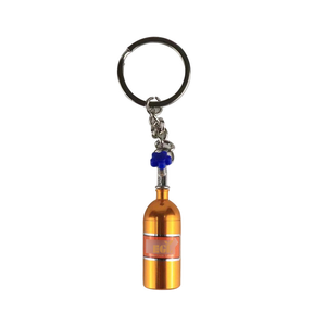 Anodised <strong>Turbo</strong> Keychain Mini Nitrous Oxide Bottle Urn Keyring <strong>Key</strong> Chain Ring Keyfob