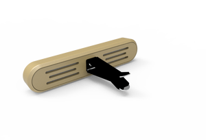 Luxe 5Ml Luchtvaart Aluminium Luchtverfrisser Fles Diffuser Natuurlijke Oceaan Verdamping Met Laserprint Auto Aroma Diffuser - Product Image 5