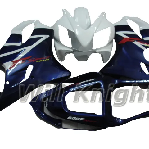 Khung Thân Xe Máy Màu Xanh Trắng Cho Honda CBR F4I 2001 2002 2003 Fairing CBR600RR