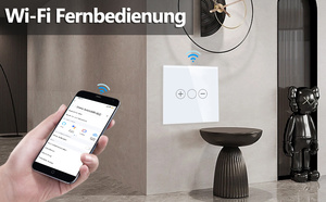 Tuya WiFi Smart Dimmer <strong>Switch</strong> 220V LED <strong>Light</strong> Touch Dimmer <strong>Switch</strong> Remote Control <strong>with</strong> Tuya Smartlife - Product Image 5