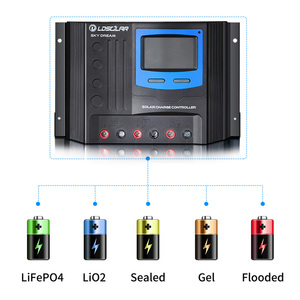 LDSOLAR Sky Dream Series Controlador de cargador solar 30a 60a 80a 12V/24V/48V Pwm Controlador de carga solar para sistema solar - Product Image 2