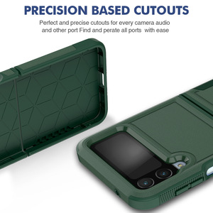 Sam Sung için 2022 yeni cep telefonu TPU + PC durumda Galaxy Flip 3 4 katlanır ekran 360 geliştirme anti-sonbahar cep telefonu kabuk - Product Image 5