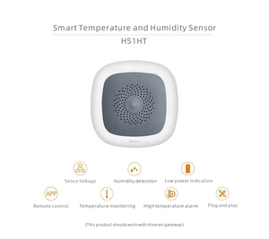 Heiman smart wireless zigbee 3.0 sensore di temperatura e umidità dell'aria per uso domestico - Product Image 5