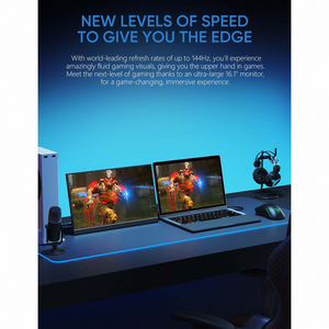13 Inch PC Dual Screen LCD <strong>Computer</strong> 2 3 4 Display Portable Foldable Laptop <strong>Monitor</strong> Extender Triple Screen Office Gaming <strong>Monitor</strong> - Product Image 3