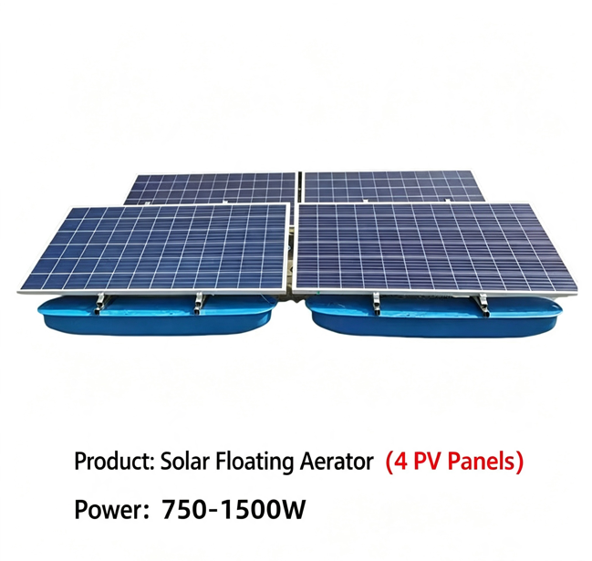 Aérateur solaire (4 panneaux solaires)
