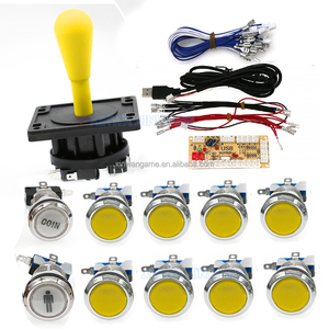 DIY <strong>Arcade</strong> Stick Kit Original Happ Style USB Joystick Zero Delay Board Light Button PC <strong>Raspberry</strong> <strong>Pi</strong> Game <strong>Control</strong> Coin Payment - Product Image 4