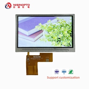 Supporto personalizzato da 4.3 pollici 480*272 MCU RGB interfaccia TFT Display Touch Screen LCD modulo CTP