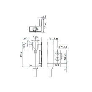 AkuSense Label <strong>Detection</strong> <strong>Sensor</strong> Low Cost Housing Transparent <strong>Clear</strong> Label Gap Slot <strong>Sensor</strong> for Packing Machine <strong>Sensor</strong>