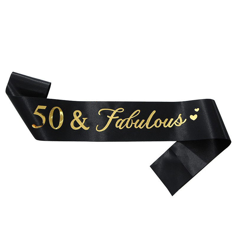 Nero + scritta dorata: 50
