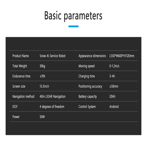 Tùy chỉnh góc rộng máy ảnh tự trị tránh chướng ngại vật đa phương thức tương tác <span class=keywords><strong>Robot</strong></span> lidar ứng dụng điều khiển tự động phí IP65 - Product Image 5