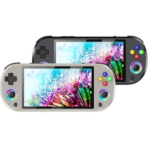 คอนโซลเกมแนวเรโทรแบบพกพาสำหรับมือถือ M22PRO | เครื่องเล่นหน้าจอ IPS แบบโอเพ่นซอร์ส5นิ้วรองรับการจำลอง30ตัว - Product Image 1