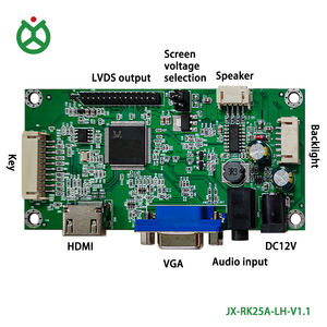 Placa base LCD Universal con placa controladora de Panel de pantalla VGA para módulos EDP, número de unidad de pantalla LCD, 1, 2, 1, 2, 1, 2 - Product Image 1