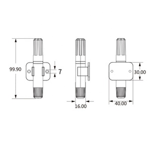 Taidacent Digital <strong>Humidity</strong> <strong>and</strong> <strong>Temperature</strong> <strong>Sensor</strong> Probe Single-Bus Signal <strong>Humidity</strong> <strong>Sensor</strong> Transmitter AM2105 High-Precison - Product Image 5