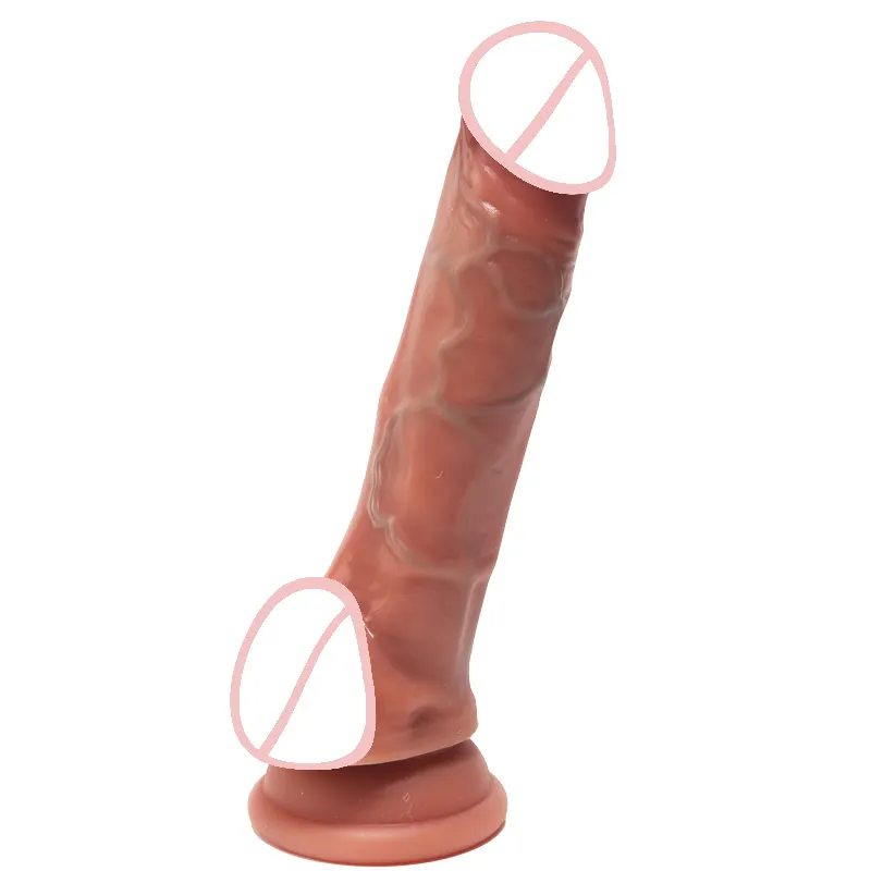 Benutzer definierte Größe Weiche Realistische Dildo Große Silikon Penis Mastur bator Mujer Massage Erwachsene Sexy Spielzeug Für Frau Sex Shop