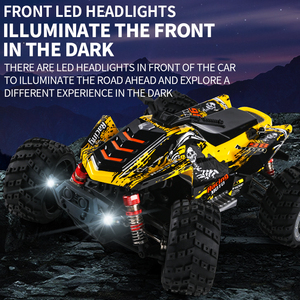High-Speed 2.4G 4CH <strong>RC</strong> <strong>Car</strong> 1/16 Scale 60km/h Off-Road Racing Radio <strong>Control</strong> Vehicle Waterproof Brushless 4x4 Remote Controller - Product Image 5