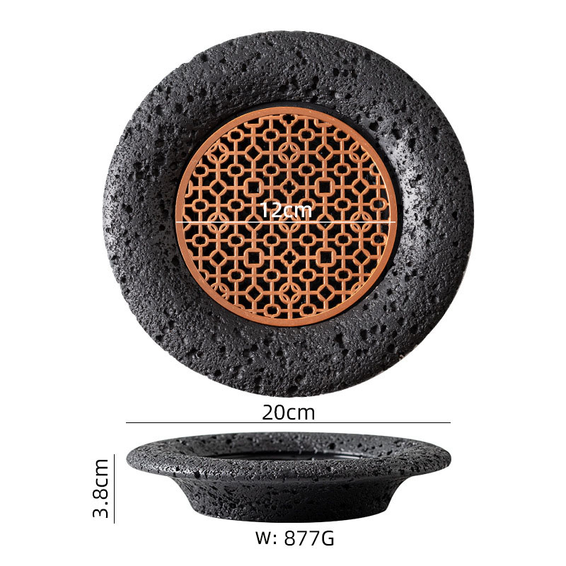 Assiette ronde de 20*3,8 cm