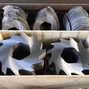 מכסחת פיר כפול בנוי בהתאמה אישית לאתגרים פסולת ייחודיים