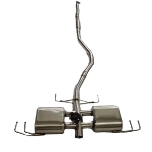 High Performance Catback Exhaust for Generality Civic Fk7 1.5T 2020 <strong>Valve</strong> Exhaust System with <strong>Tips</strong> - Product Image 1
