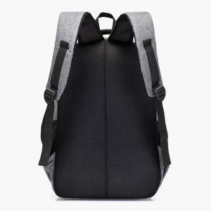 HR021 mới Unisex màu rắn Nylon máy tính xách tay Ba lô biểu tượng tùy chỉnh kinh doanh phổ Đại Học schoolbag du lịch máy tính xách tay Ba lô - Product Image 3