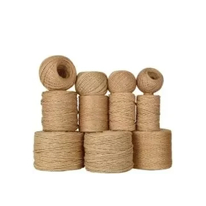 100% Crocheting işçiliği ve dokuma için yumuşak ve güçlü jüt iplik ev ve endüstriyel kullanım için mükemmel dayanıklı jüt iplik - Product Image 3