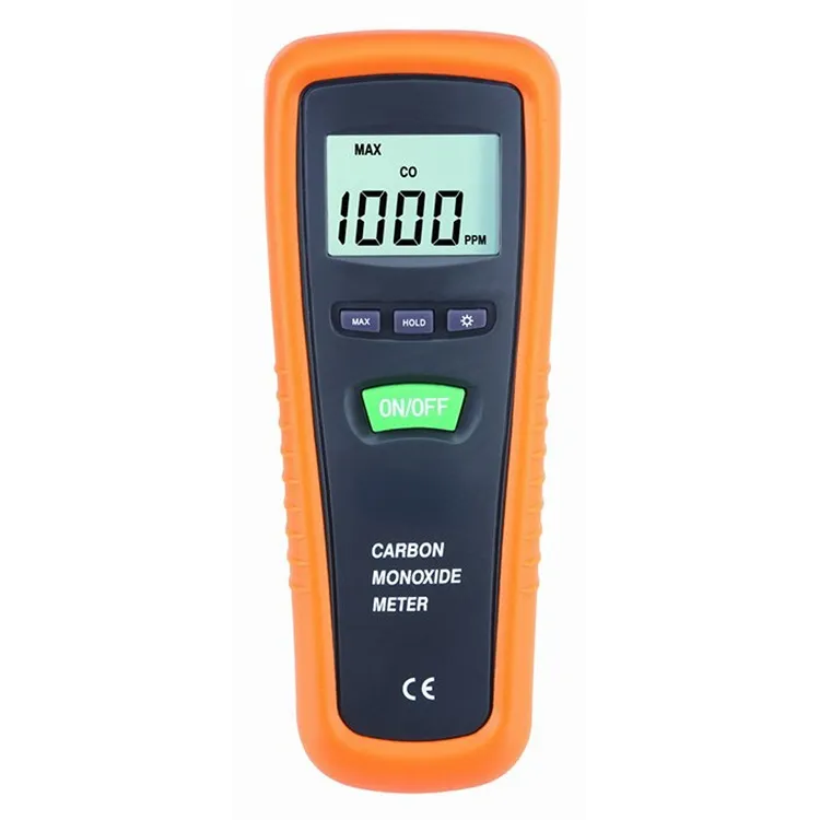Analizador de Gas de CO LCD de alta precisión, Monitor Detector de gas de calidad de aire portátil, medidor de monóxido de carbono