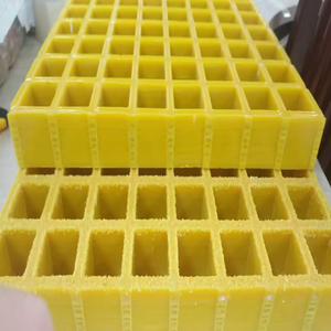 高强度防滑矩形凹面玻璃钢光栅洗车室走道定制切割加工可用 - Product Image 3