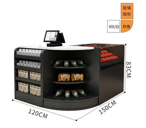 工厂供应商定制便利店收银台木材店收银台杂货店收银台 - Product Image 4