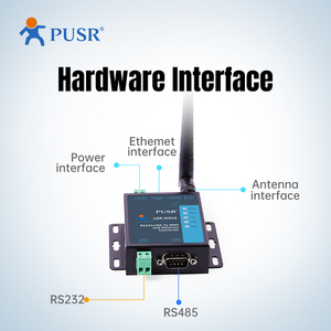 Convertidor Industrial Serial RS232 RS485 a WiFi/Ethernet, servidor de dispositivo serie Modbus RTU a TCP Gateway, puertos 1LAN - Product Image 6