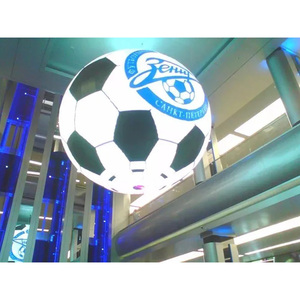 360 gradi 3d Round Led Video Screen Display a colori per interni esterni P3 P6 sfera Led Display a parete forma di palla modulo sferico - Product Image 3