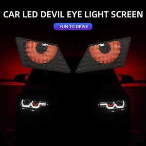 LOY Eyes Car LED Head Light LED dial Eye schermo lampeggiante per APP programmabile decorazione Devil Eye 5V/12V per lampada - Product Image 2
