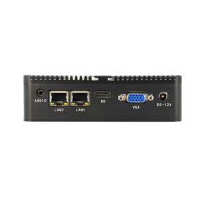 N2840คอมพิวเตอร์อุตสาหกรรมขนาดเล็ก Barebone 2 Lans 2COMS fanless คอมพิวเตอร์อุตสาหกรรมพีซี N2840คอมพิวเตอร์ขนาดเล็กรองรับ Win7 Linux - Product Image 2