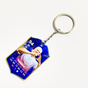 人気サッカースターサッカー選手スターカードキーチェーンクラブサッカーゲームMe Ssi Ron Aldo <span class=keywords><strong>Star</strong></span> Cardキーチェーン